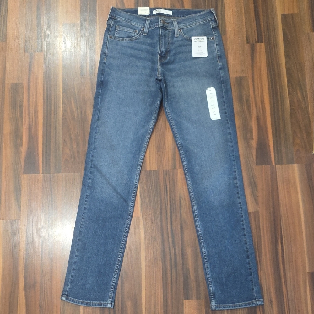 Men's Levi Signature Slim Jeans Size 29x32 (Real 29x31) Stretch